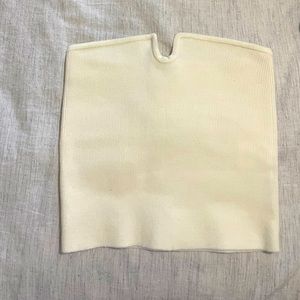 Strapless Sweetheart Knit